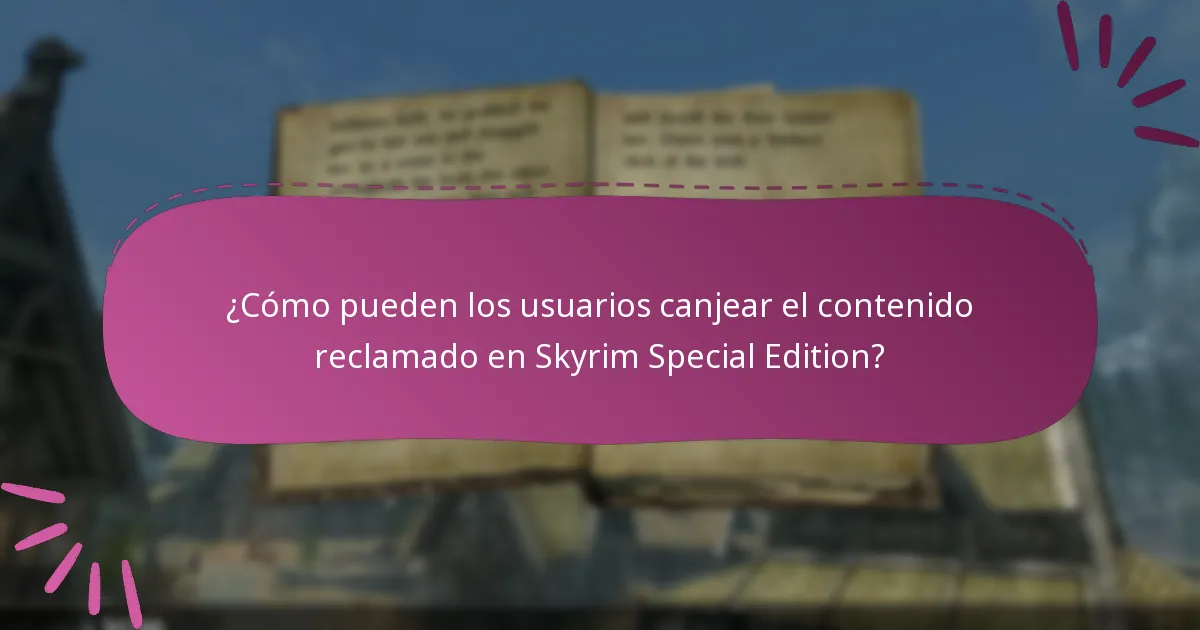 ¿Qué tipos de contenido están disponibles en el Creation Club de Skyrim Special Edition?
