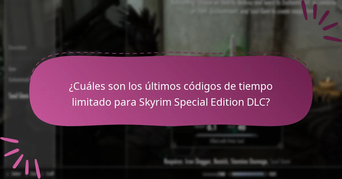 ¿Cómo reclamo mi código de Skyrim Special Edition DLC?